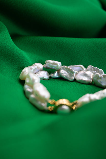 Antique Baroque Mixed Pearl Bracelet